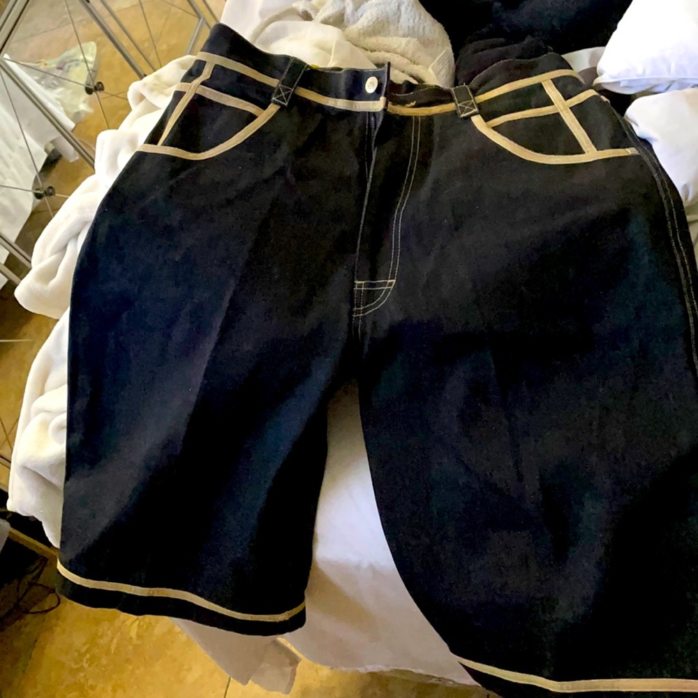 Denim shorts hip hop style size 34